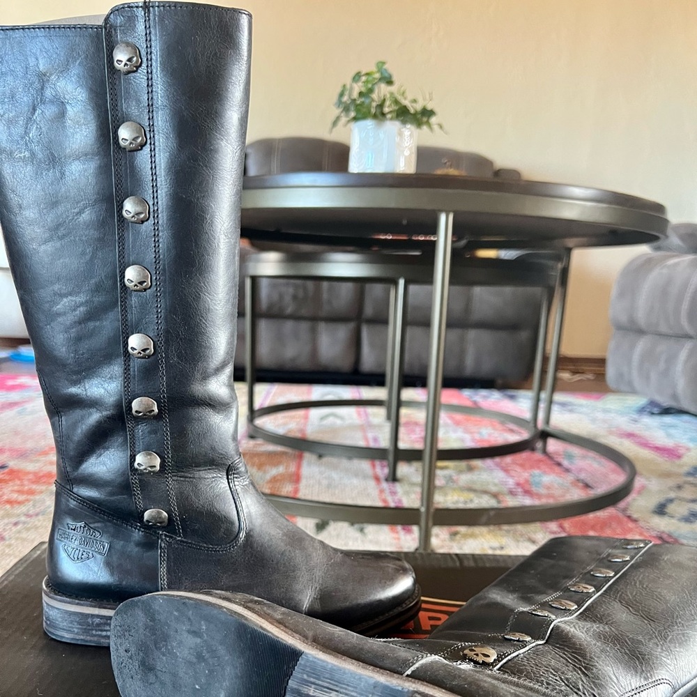 Harley Davidson riding boots